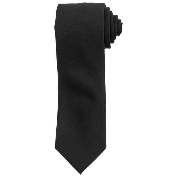 Mens Savile Row Bricker Solid Tie - image 