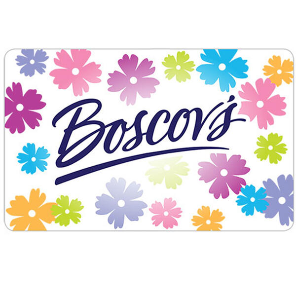 Boscov&#39;s Flower Petals Gift Card - image 