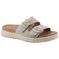 Womens White Mountain Nanny Recovery Slides - image 1