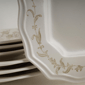 222 Fifth Batik Toile Taupe 12pc. Dinnerware Set - Service for 4 - image 8