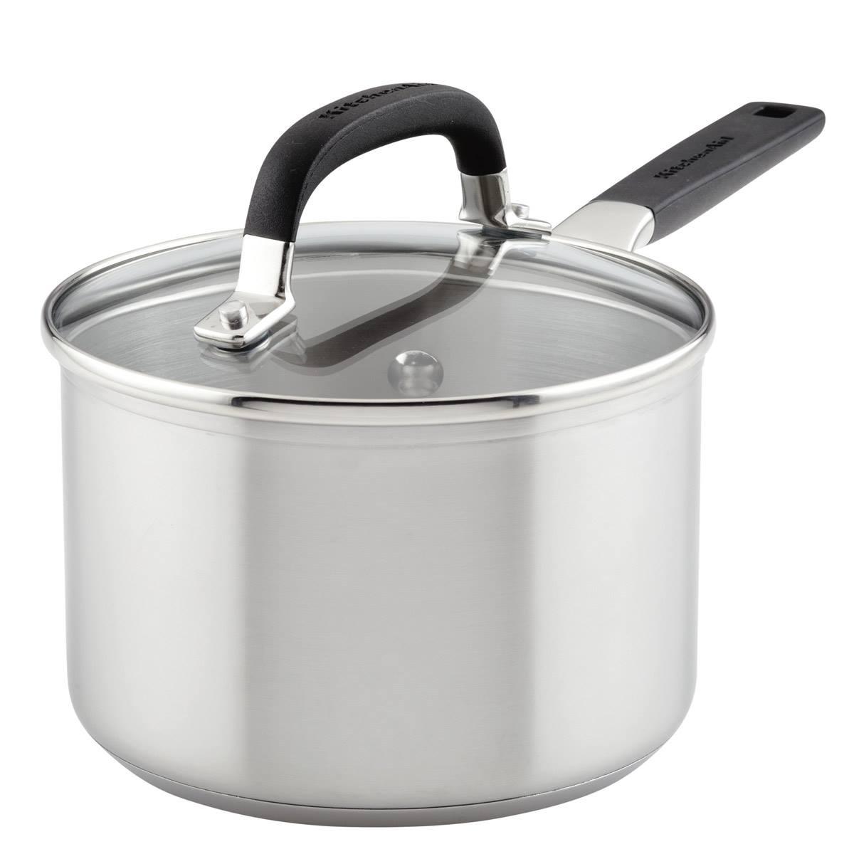 KitchenAid(R) 2qt. Stainless Steel Saucepan