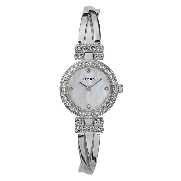 Womens Timex(R) 25mm Self-adjustable Bracelet Watch - TW2W62200JI - image 