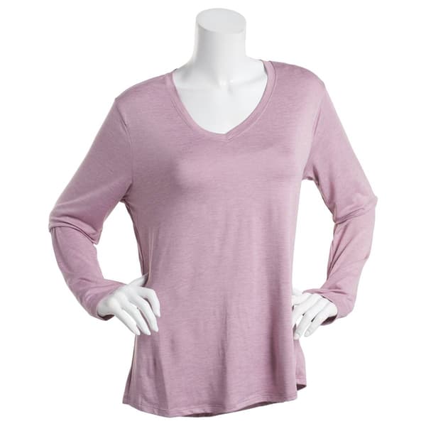 Womens RBX V-Neck Long Sleeve Tee - image 