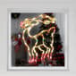 Northlight Seasonal 18in. Double Sided Reindeer Window Silhouette - image 6