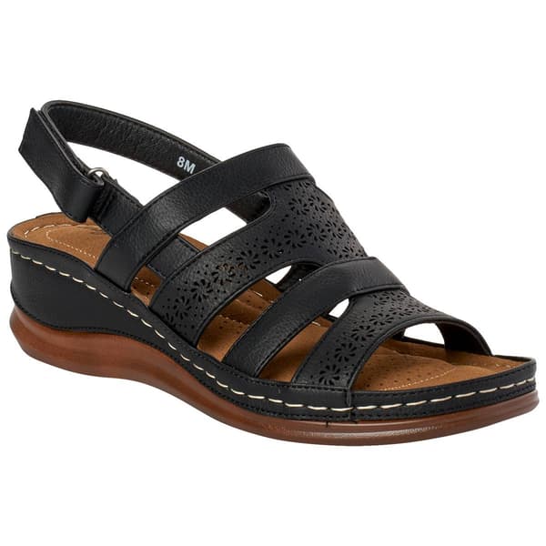 Womens Easy Street Alexi Wedge Sandals - image 