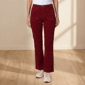 Womens Draper James Corduroy Bootcut Patch Pocket Pants - image 1