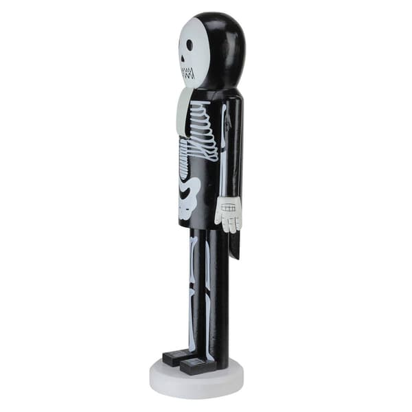 Northlight Seasonal 14in. Wooden Skeleton Halloween Nutcracker