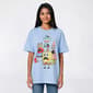 Juniors C-Life SpongeBob Crew Faces Boyfriend Tee - image 1
