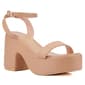 Womens Olivia Miller Charmer Platform Slingback Sandals - image 1