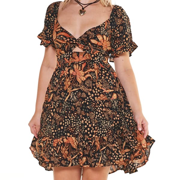 Juniors Angie Earth Angel Mini A-Line Sundress