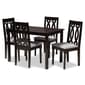 Baxton Studio Cherese 5pc. Wooden Dining Set - image 6