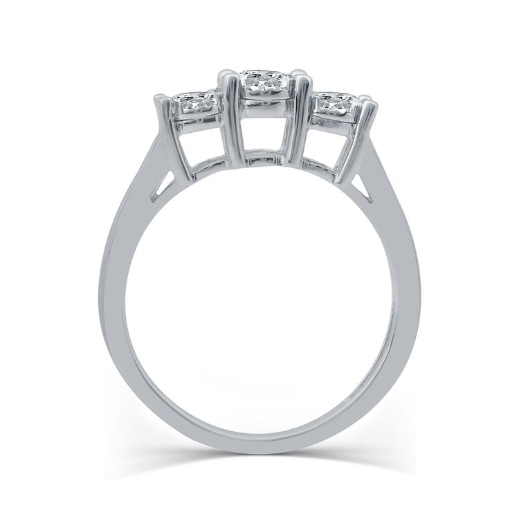 Nova Star™ 1/2ctw. Lab Grown Diamond 10kt. White Gold Ring