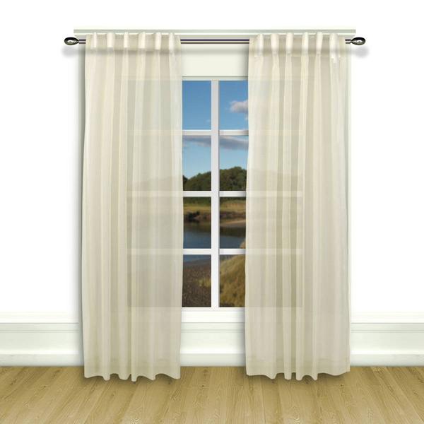 Ricardo(R) Lucerne Wanda Pleat Curtain Pairs with Wands - image 
