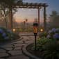 Tiki Torch Lantern with Flickering Flame - image 2