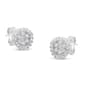Diamond Classics&#40;tm&#41; 1/2ctw. Diamond Floral Cluster Stud Earrings - image 1