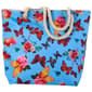 Renshun Butterfly Canvas Tote - Blue - image 1