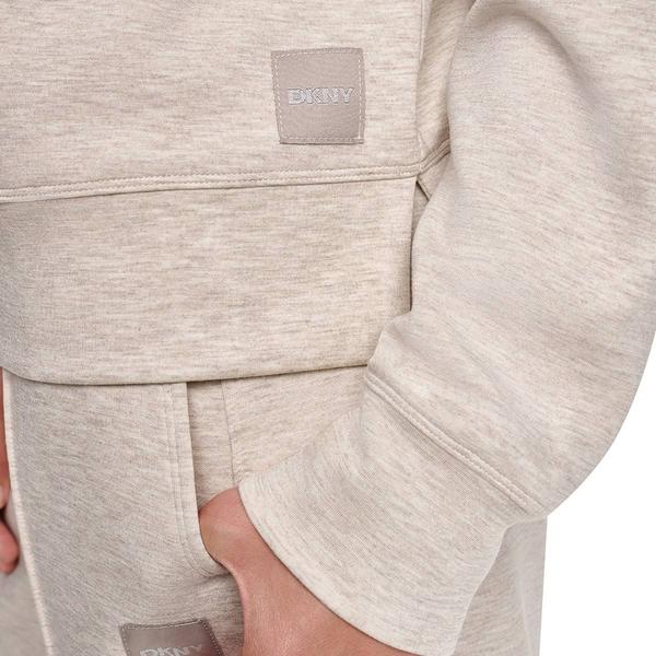 Womens DKNY Sport Long Sleeve Mock Neck Half Zip Sweatshirt
