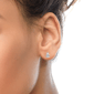 Haus of Brilliance 1/2ctw. Pear Lab Grown Diamond Stud Earrings - image 4