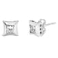 Haus of Brilliance 10kt. White Gold 1/2ctw. Diamond Stud Earrings - image 2