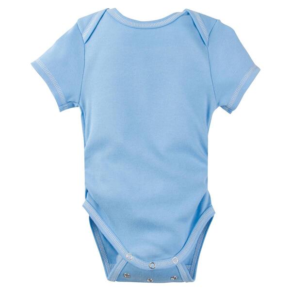 Baby Boy MiracleWear&#40;R&#41; Solid Blue Posheez Bodysuit - image 