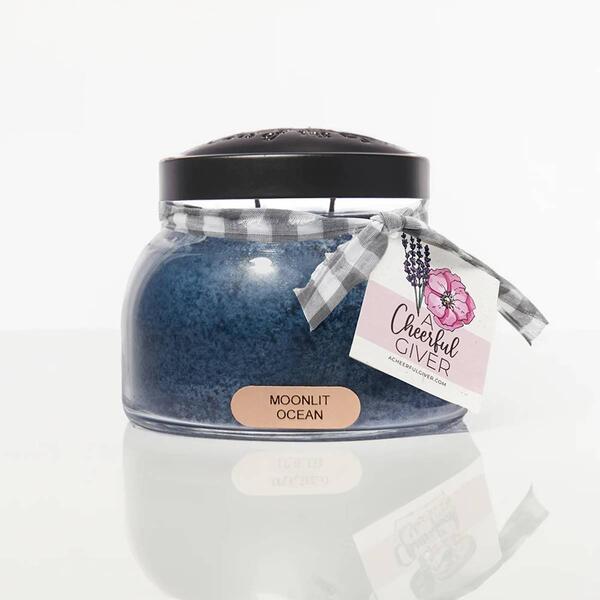 A Cheerful Giver&#40;R&#41; 22oz. Mama Jar Moonlit Ocean Candle - image 