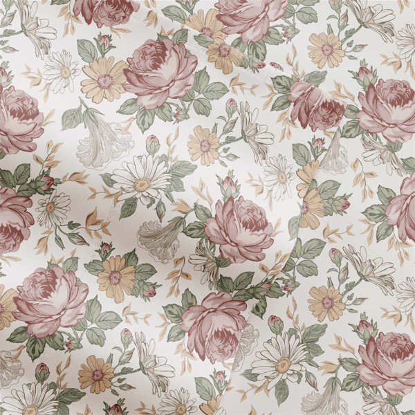 Soft Essentials 4pc. Ultra Soft Blooming Floral Sheet Set