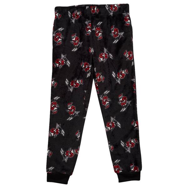 Boys (8-20) Sleep On It Santa Skiing Pajama Pants - image 
