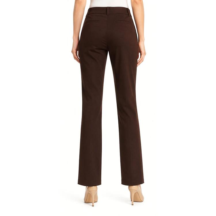 Petites Kasper Audrey Solid Wide Leg Compression Trouser