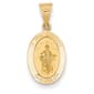 Unisex Gold Classics&#40;tm&#41; Yellow Gold St. Jude Medal Pendant - image 1