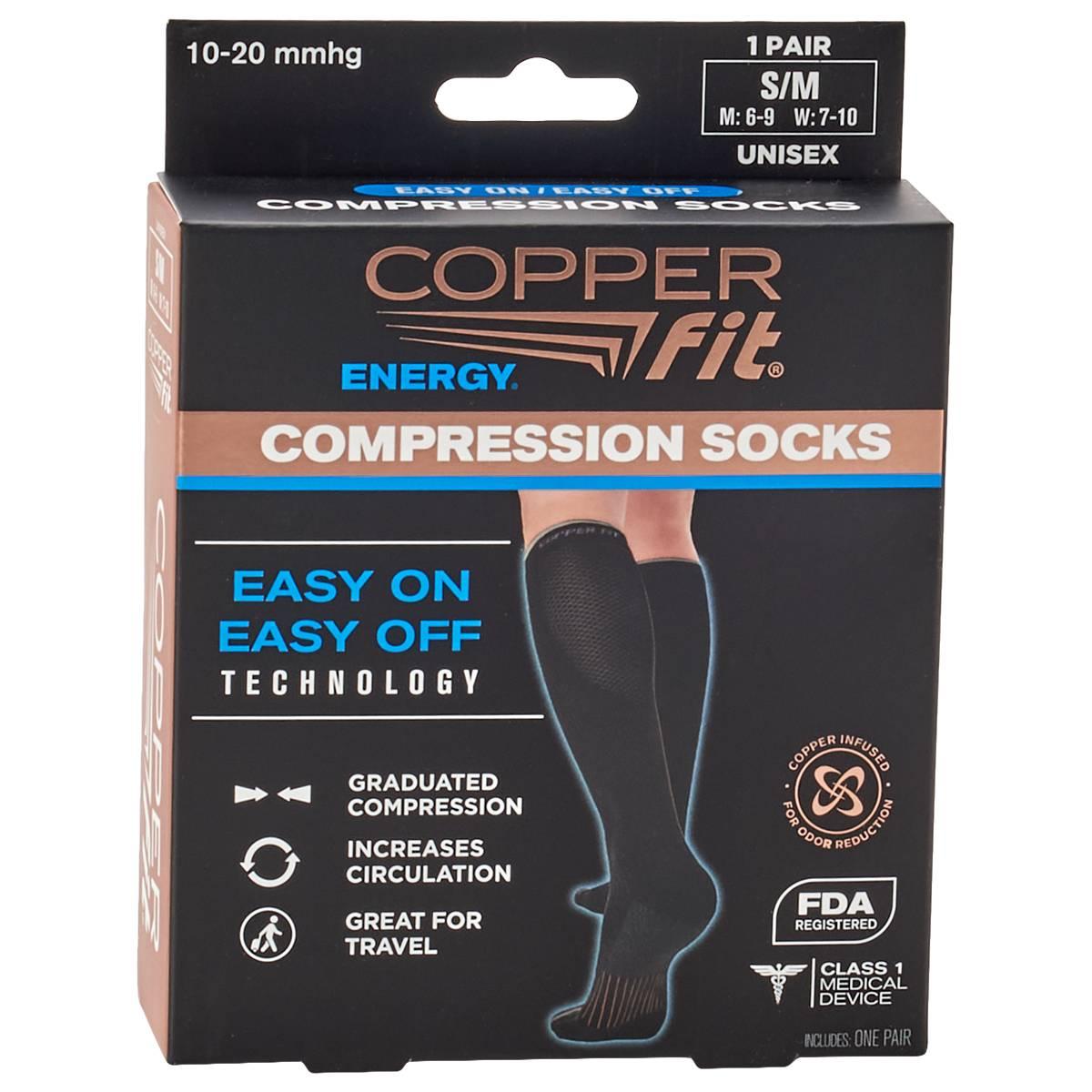 As Seen On TV Copper Fit 2.0 Energy Compression Socks