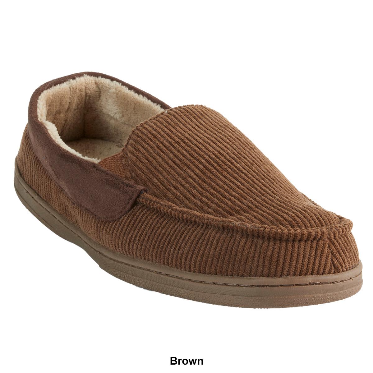 Mens Architect® Corduroy Slippers