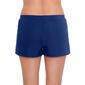 Plus Size American Beach Solid Double Zip Pocket Swim Shorts - image 3