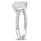 Gemstone Classics&#8482; Sterling Silver Moissanite Statement Ring - image 2