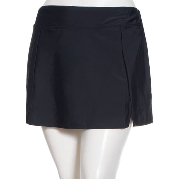 Plus Size Maxine Wide Waistband Swim Skorts - image 