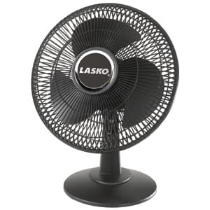 Lasko 12in. Desk Fan - Black
