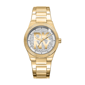 Womens DKNY Jewel-Encrusted Dial Gold-Tone Watch - DK1L102M0225 - image 1