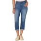 Petite Democracy Roll Cuff Denim Capri Jeans - image 1