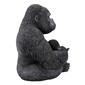 Hi-Line Gift Gorilla Sitting with Baby Garden Statue - image 3
