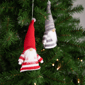 Northlight 2pc. Striped Gnome Plush Christmas Ornaments - image 2