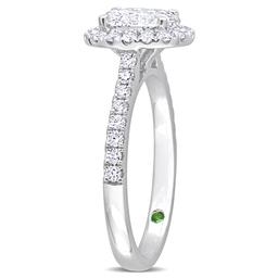 Diamond Classics™ 1.5ctw. Diamond 14kt. White Gold Halo Ring