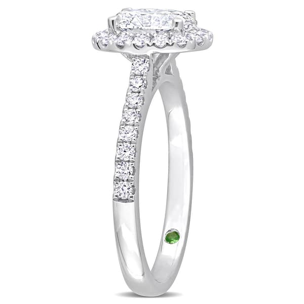 Diamond Classics™ 1.5ctw. Diamond 14kt. White Gold Halo Ring