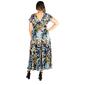 Plus Size 24/7 Comfort Apparel Floral & Paisley Print Maxi Dress - image 2