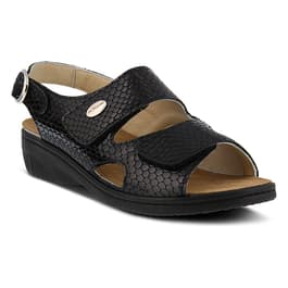 Womens Flexus&#40;R&#41; by Spring Step Aksamala Slingback Wedge Sandals