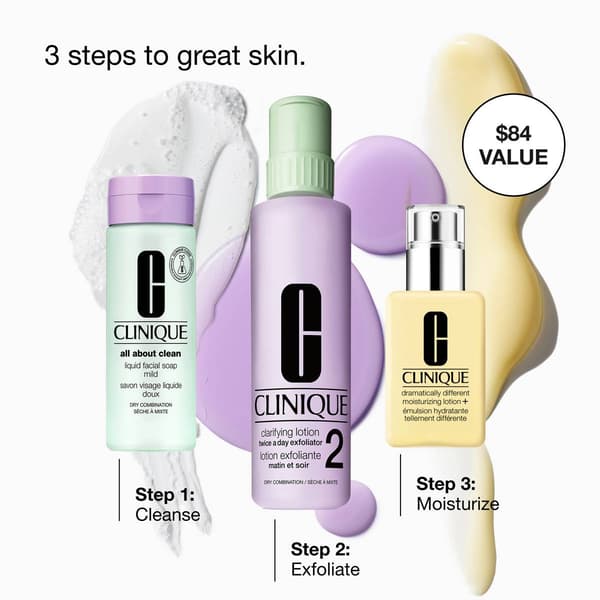 Clinique Healthy Skin Gift Set for Dry Combination Skin