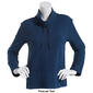 Womens RBX Jacquard Peached Rib Cowl Neck Pullover Top - image 3