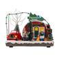 Kurt S. Adler 4.7in. Lighted "Christmas Trees" Village Shop - image 3