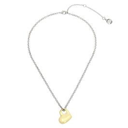 Steve Madden Puffy Heart Pendant Necklace