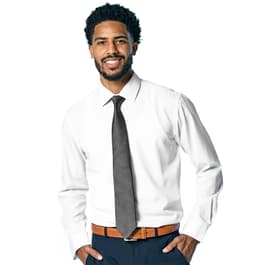 Nautica Men's Young Uniform Long Sleeve Stretch Oxford Shirt