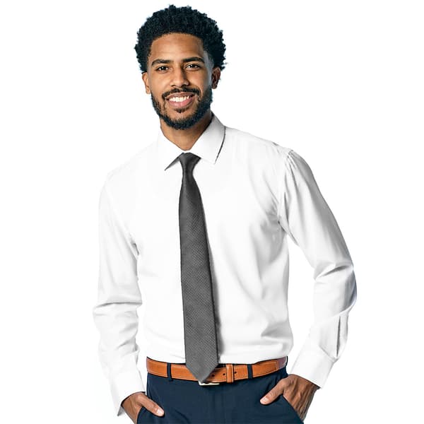 Mens Architect&#40;R&#41; Fitted Stretch Button Down Dress Shirt - image 