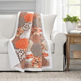 Lush Decor(R) Briley Sherpa Throw Blanket